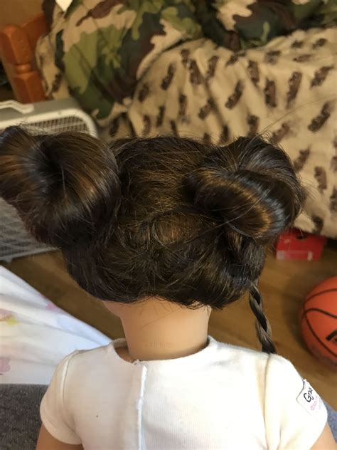 5 quick and easy hairstyles for your ag doll. This is a super easy ag hairstyle | American girl doll ...
