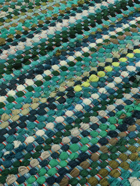 Ronja Multicolor Turquoise 200 X 300 Cm Cotton Rug Rugvista
