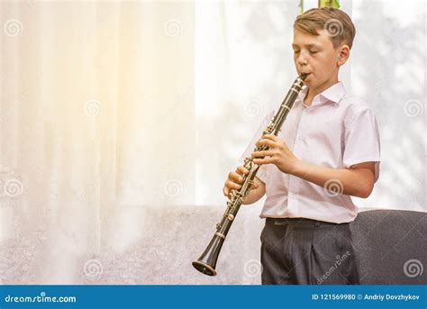 The Boy Learns To Play The Clarinet At The Window Musicology Music