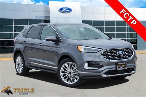 Gray 2024 Ford Edge Suv For Sale At Gilchrist Automotive