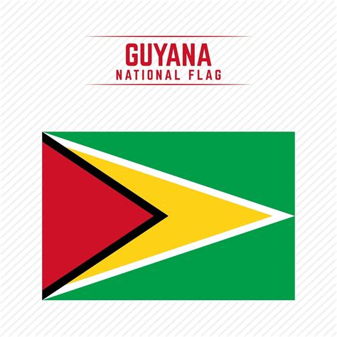 National Flag Of Guyana 2822578 Vector Art At Vecteezy