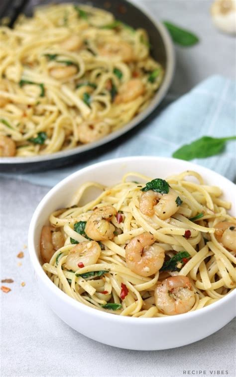 Garlic Butter Shrimp Pasta Recipe Vibes