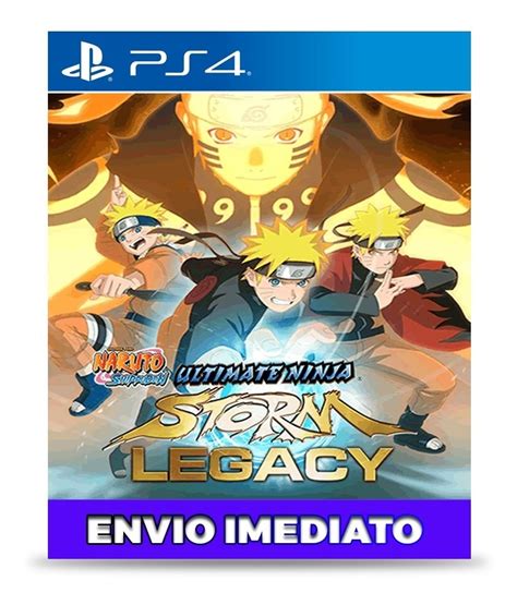 Naruto Storm Legacy 4 Em 1 Ps4 Game Português Mercado Livre