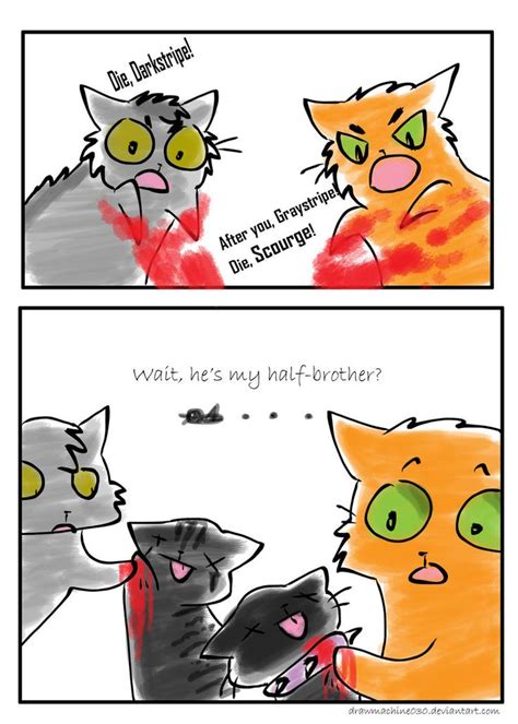 Half Brothers By Drawmachiine Warrior Cats Comics Warrior Cats Books