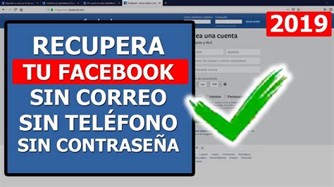 ≫ Cómo Recuperar La Contraseña De Facebook Sin Correo Electrónico