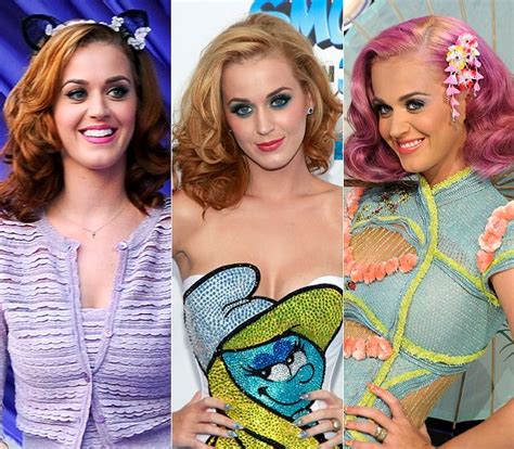 Biggest Celebrity Hair Makeovers Of Katy Perry Hair Celebrity
