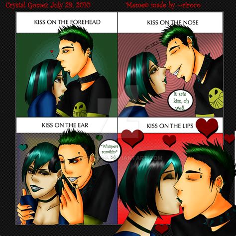 Kiss Meme Gwen And Duncan By Cgomega On Deviantart