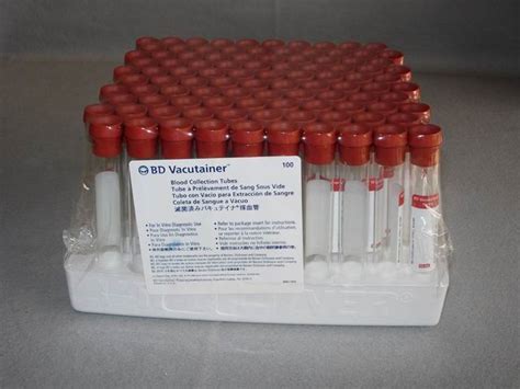 Vacutainer B D Red Top 10 ML Medix Your On Line Laboratory