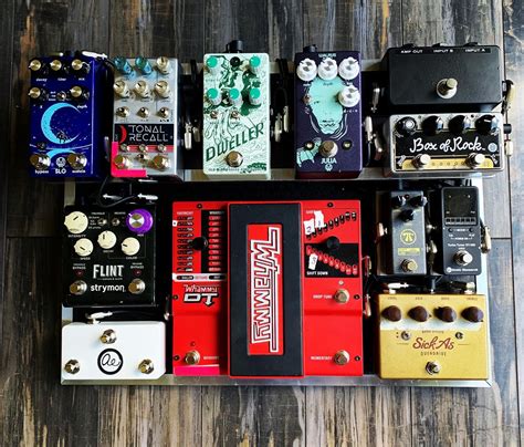 Guitar Effects Pedals, Guitar Pedals, Guitar Pedal Boards, Types Of gambar png
