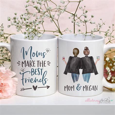 Secure shopping · 100% satisfaction · free return shipping Mother's Day Gift for Mom Coffee Mug for Mom Moms Make the ...