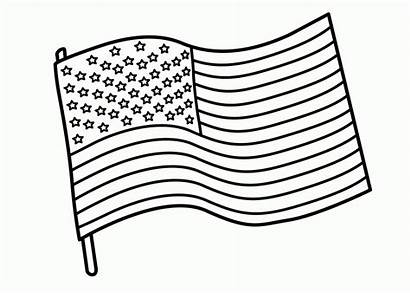 Flag Coloring American Pages