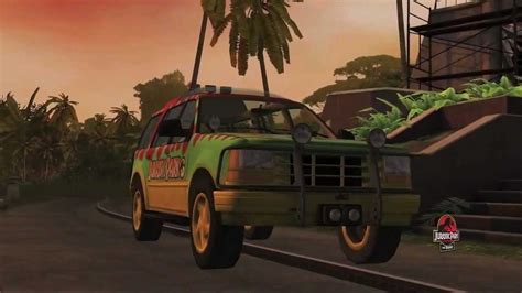 Jurassic Park The Game Tour Vehicle Youtube