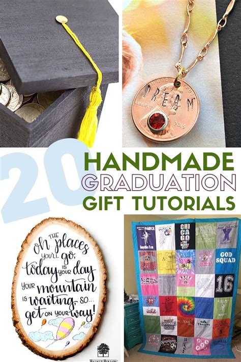 After graduation, if your special graduate is going off on vacation or plans to travel the world, make them this cute little. 20 Handmade DIY Graduation Gifts | The Crafty Blog Stalker ...