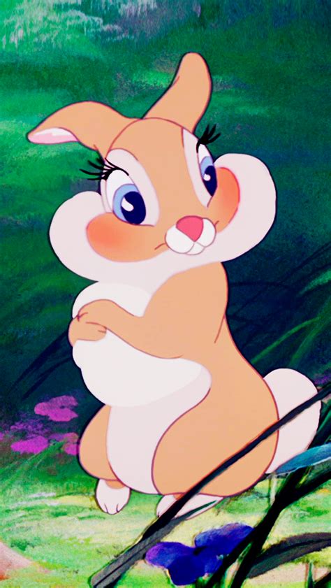 Miss Bunny ~ Bambi 1942 Pinturas Disney Ilustraciones Fondos De