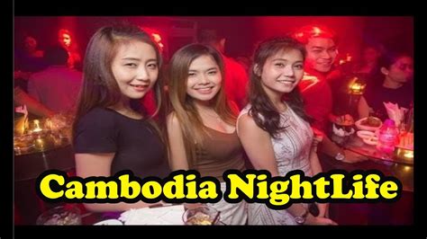 cambodia nightlife phnom penh night scene youtube