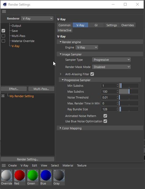 How To Override Scene Materials Chaos Help Center