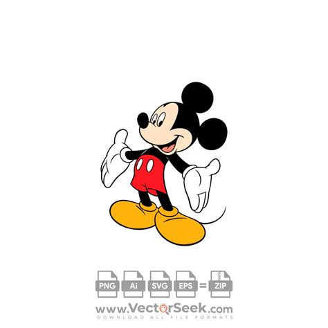 Mickey Mouse Logo Vector Ai Png Svg Eps Free Download