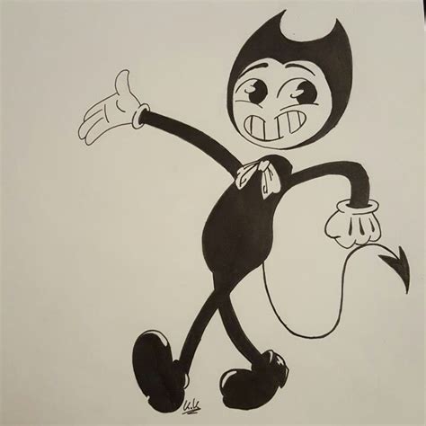 Bendy and the ink machine. Old Bendy drawing :3 | Bendy and the Ink Machine Amino