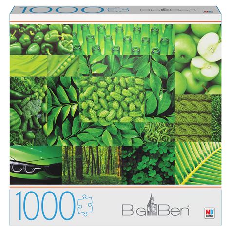 Big Ben Milton Bradley 1000 Piece Jigsaw Puzzle For Adults And Kids