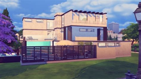 Lake Heights Three Storey House At Simming With Mary Sims 4 Updates