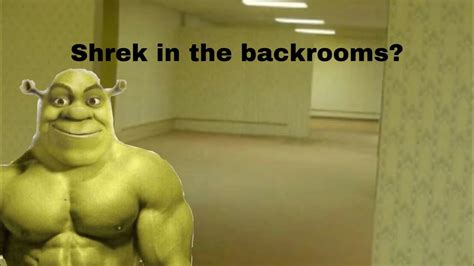 Shrek In The Backrooms While In Roblox Youtube