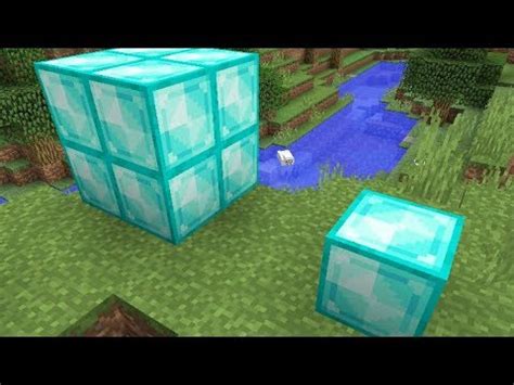Diamond block are used to decorate, or to store diamonds, like is showed on recipe. Minecraft 1.13 News: New Diamond Block & No Textures Safe ...