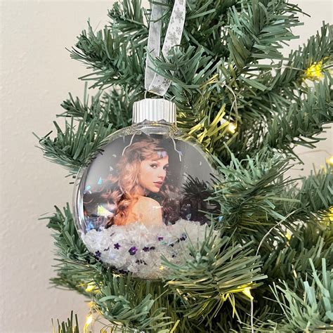 Taylor Swift The Eras Tour Christmas Ornaments Midnights Folklore