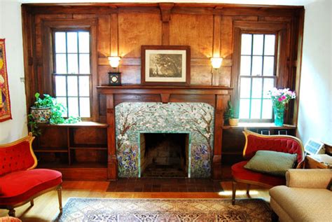 Jan 01, 2017 · a mantel refers to the shelf and/or pedestal legs that surround the fireplace. Mosaic Fireplace Surround/Dogwood and Irises | Designer ...