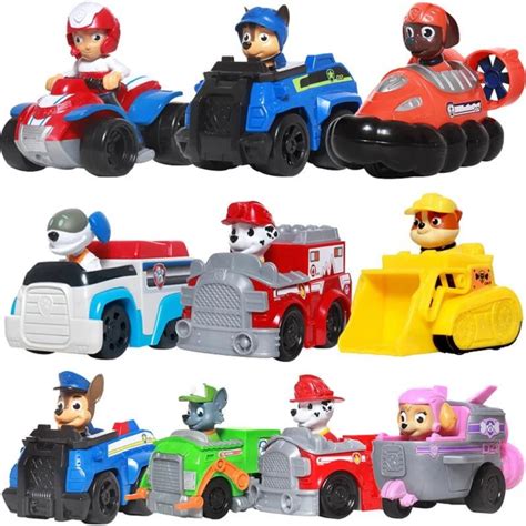 Paw Patrol Vehicle Rescue Anime Character Ryder Chase Apollo Puppy