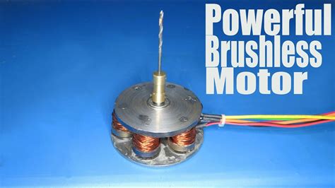How To Make A Powerful Brushless Motor Diy Sensored Brushless Motor