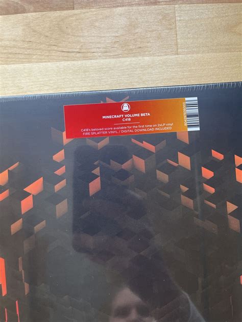 C418 Minecraft Volume Beta Original Soundtrack Fire Splatter Vinyl