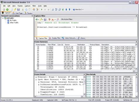 Selecting a language below will dynamically network monitor 3.4 is the archive versioned tool for network traffic capture and protocol analysis. Microsoft Network Monitor - Download