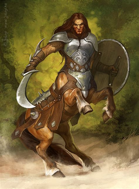 Centaur Warrior By Julaxart On Deviantart