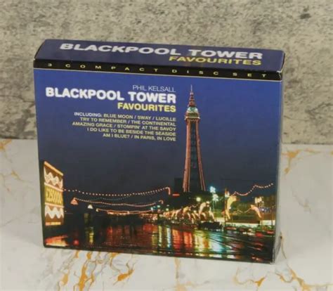 Phil Kelsall Blackpool Tower Favourites Cd 2004 Wurlitzer Organ 3x Cd Box Set £7 99 Picclick Uk