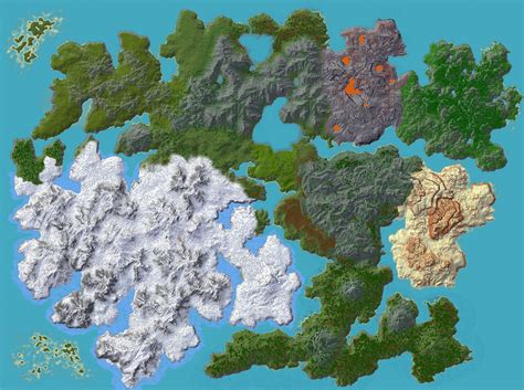 Minecraft Custom Terrain Survival Maps