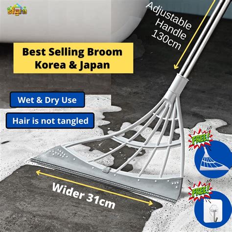 Magic Broom Dry And Wet Floor Cleaning Brushes Multipurpose Magic Penyapu