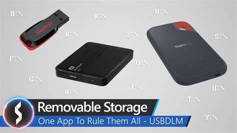 Removable Storage One App To Rule Them All Usb Dlm Youtube
