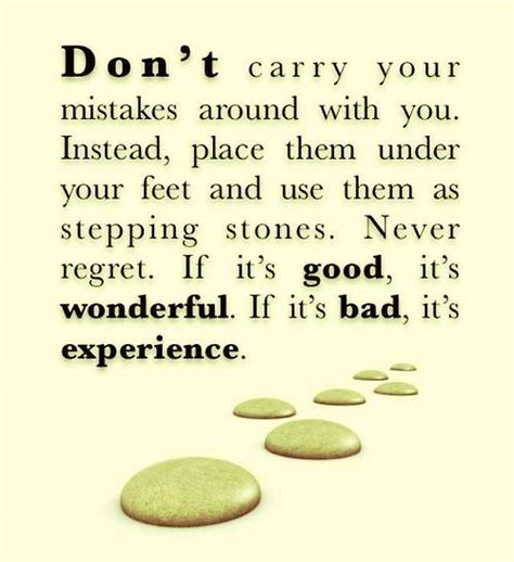 Quotes About Regrets And Mistakes Quotesgram