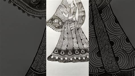 Simple Mehandi Design I Dulhan Mehndi Design For Beginners I Pencil