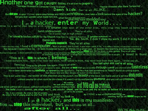 Text Hacking Typography Green Hd Wallpaper Wallpaper Flare