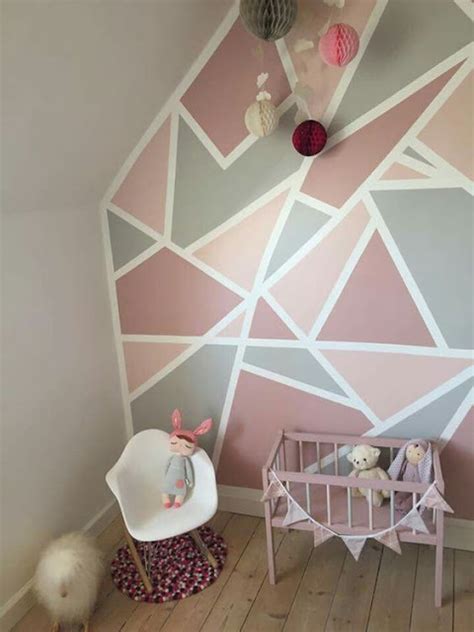 Archis Loci 20 Ideas Geometric Wall Decor Girl Bedroom Walls Bedroom