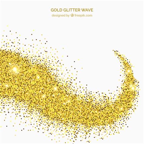 Free Vector Abstract Background Of Golden Glitter