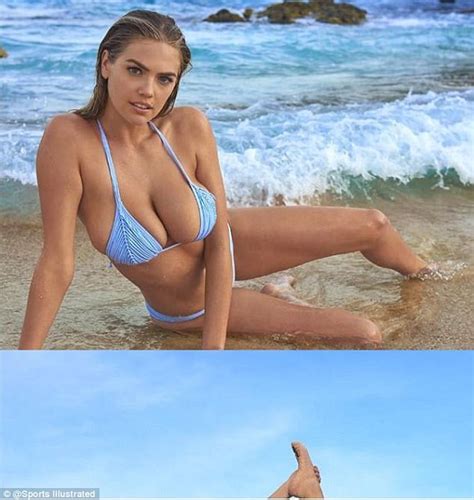 Kate Upton Poses Topless For Sports Illustrated Daily Mail Online