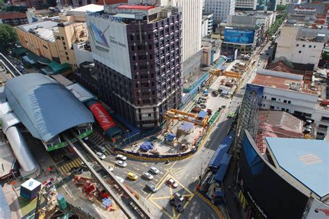 Bukit bintang mrt station (en); Pictures of Bukit Bintang MRT Station during construction ...