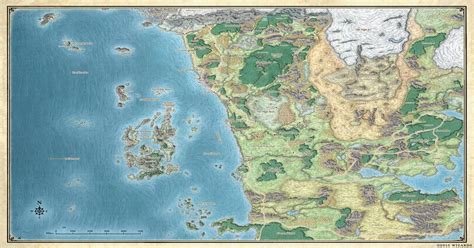 Mike Schleys High Res Map Of The Sword Coast Is Now Freely Available