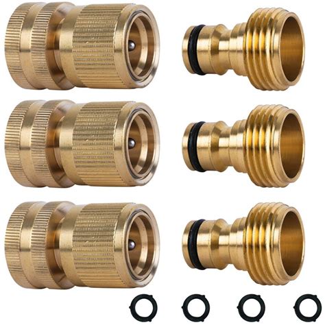Garden Hose Quick Connect Solid Brass Quick Connector