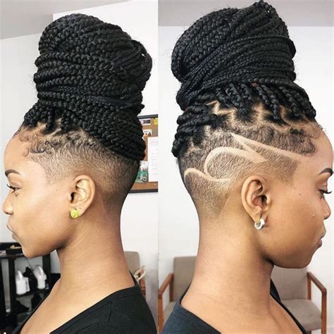 Box Braids With Shaved Sides Stylish Ways To Rock The Look Shaved