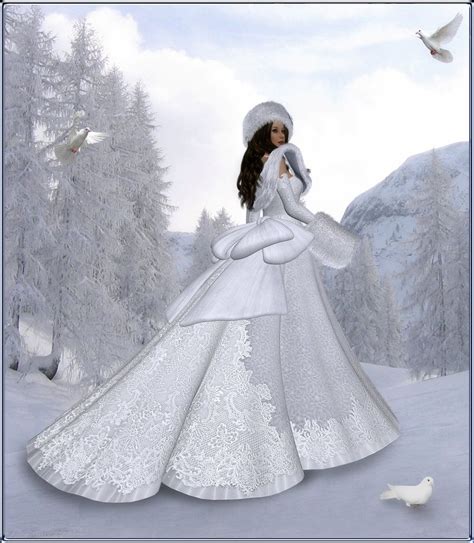 Winter Bride By Capergirl42 On Deviantart Winter Bride Bride