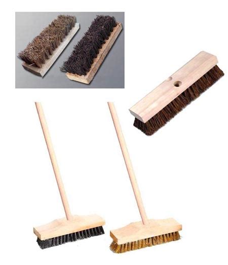 Impa 510882 Velan Brush 3644 Scrub Wood With Screw Thread For