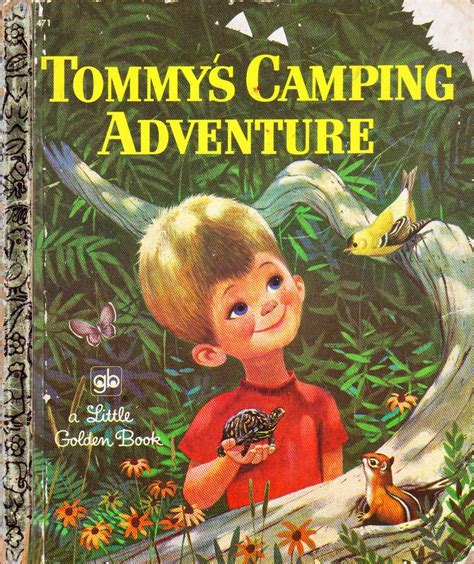 Vintage Kids Books My Kid Loves Tommys Camping Adventure Little